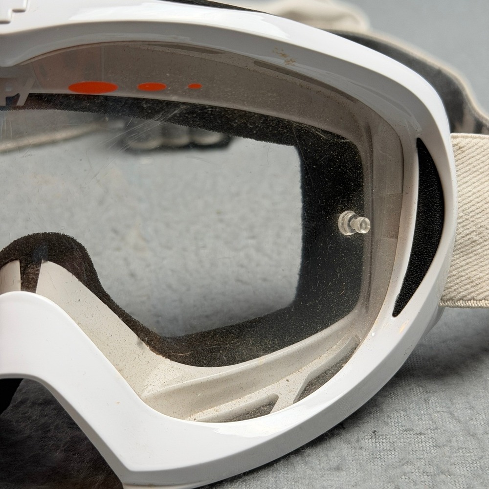 Spy Optic Snow Goggles White Clear Lens Anti-Fog Ski Snowboard Goggles - Picture 2 of 9